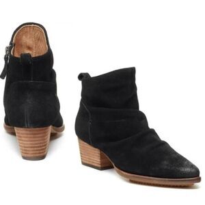 KELSI DAGGER BROOKLYN Women Distressed Leather Bootie Size 6.5 $129‎